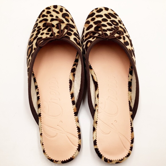 🆕{J.Crew} Calf hair Zoe ballet flats in leopard - Picture 3 of 6